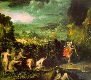 Pietro, Nicolo di The Rape of Proserpine. oil painting